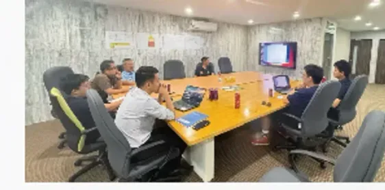 Meeting customers in Malaysia