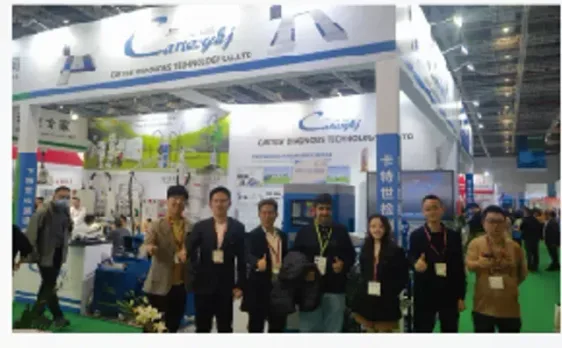 Cartesy team at the Shanghai exhibition